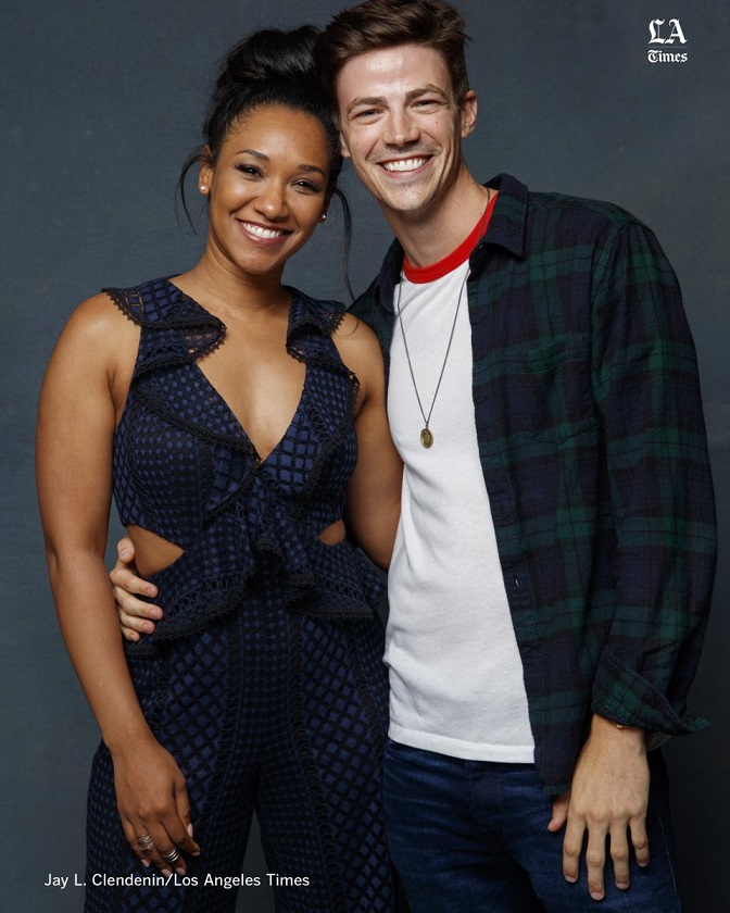 Book Girl: Candice Patton and Grant Gustin (SDCC 2018)