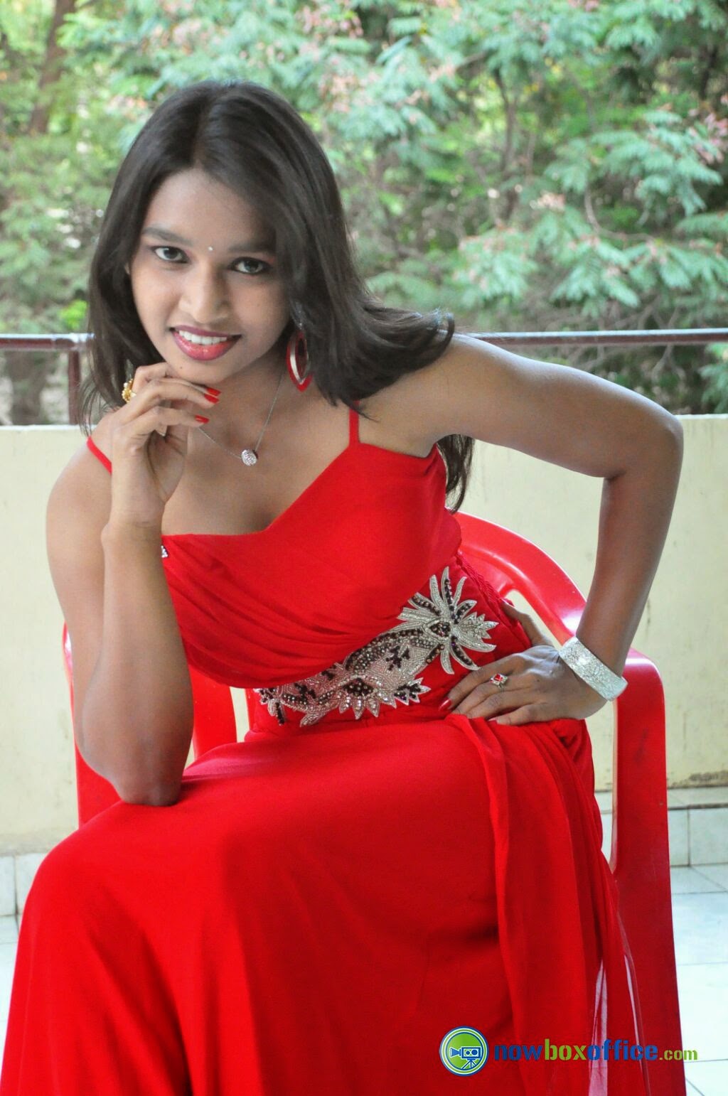 Sriti Jha Hot Tv Actress Spicy Photos In Red Dress Bollywood Actress Photos