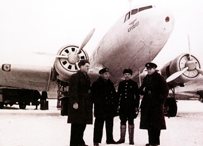 Экипаж «аэрофлотовского» Ли-2