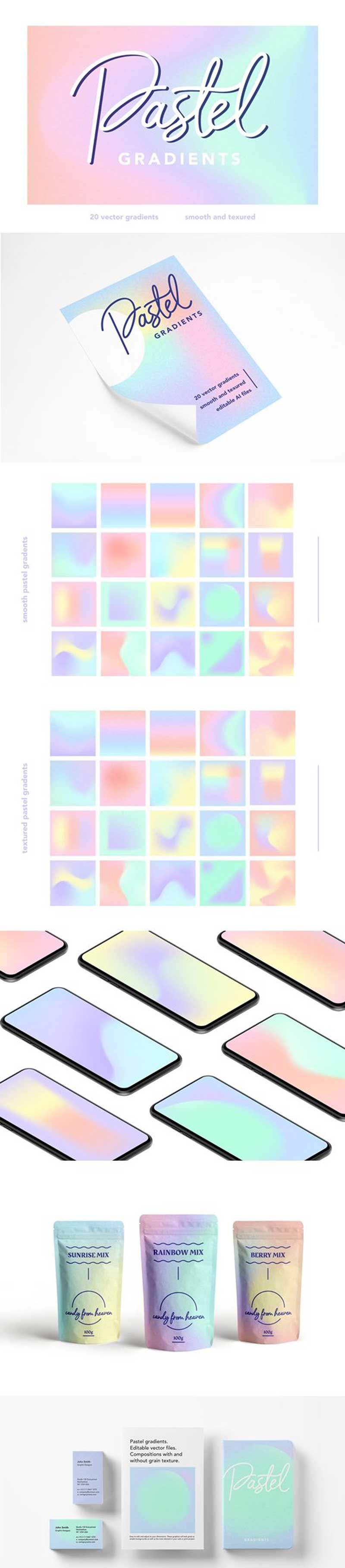 Pastel gradients 2 fhyj
