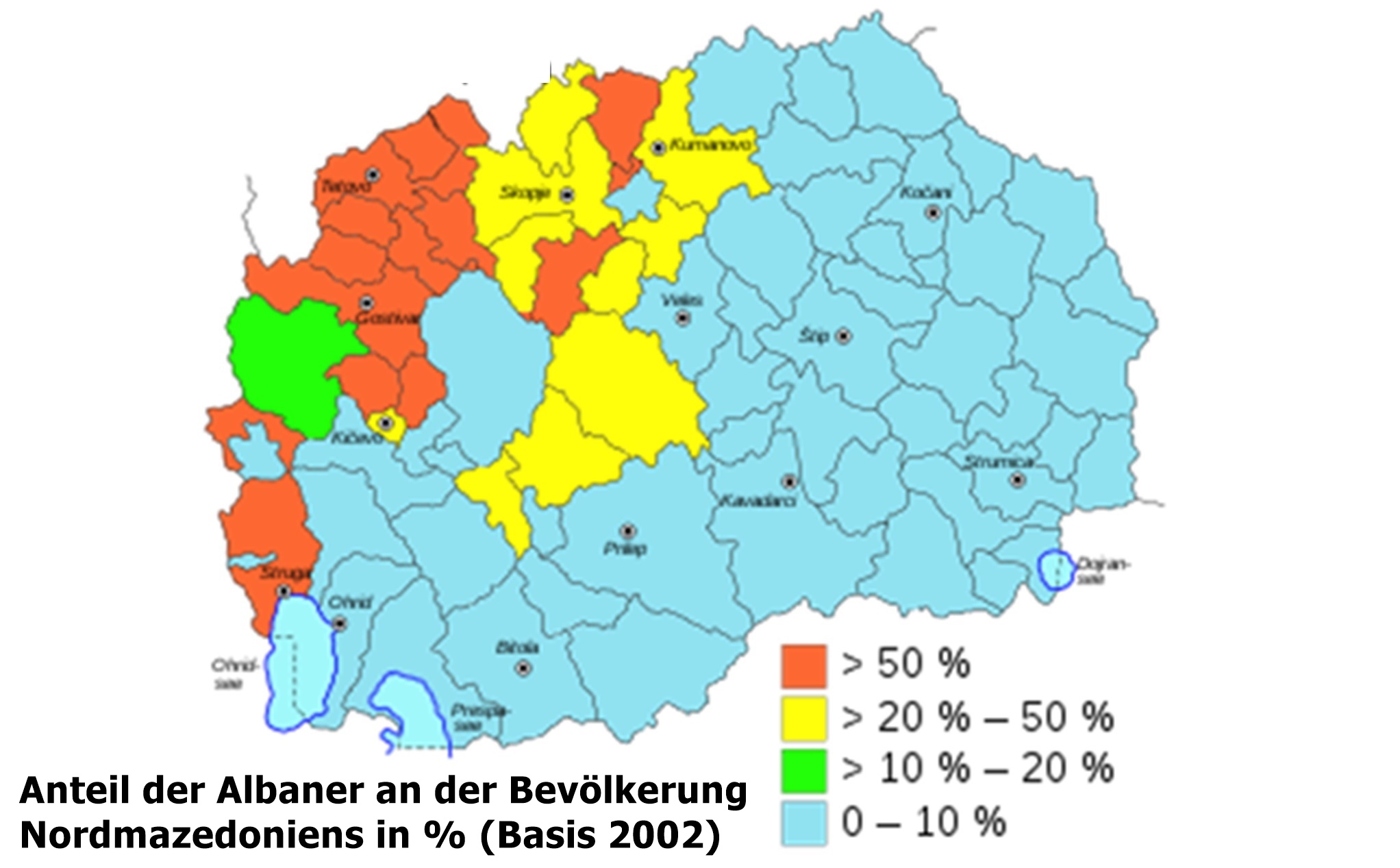 Euro-Ethnien: 2.181 Nord-Mazedonien