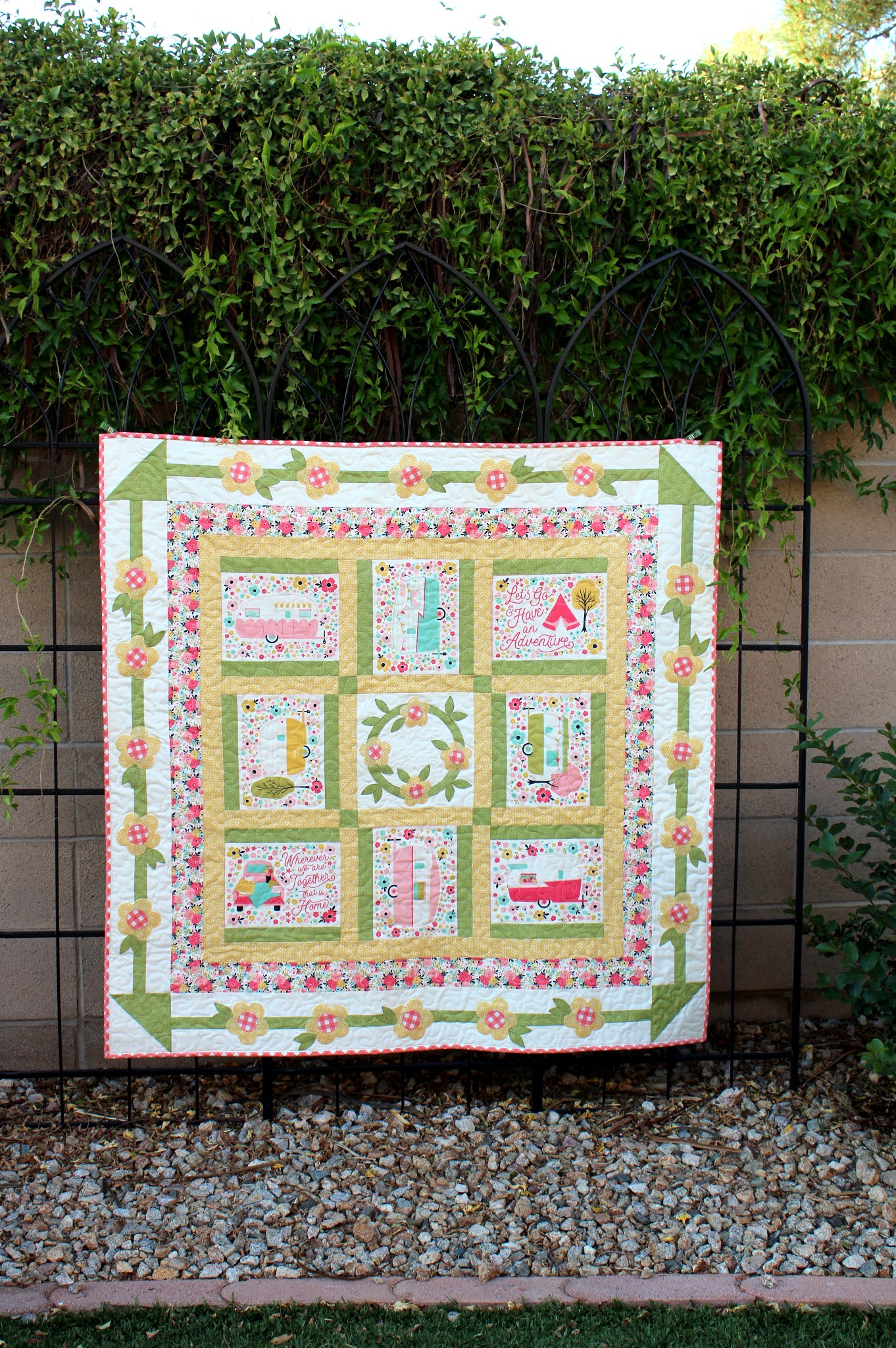 Just Let Me Quilt Riley Blake Designs "Joy In The Journey" Quilt