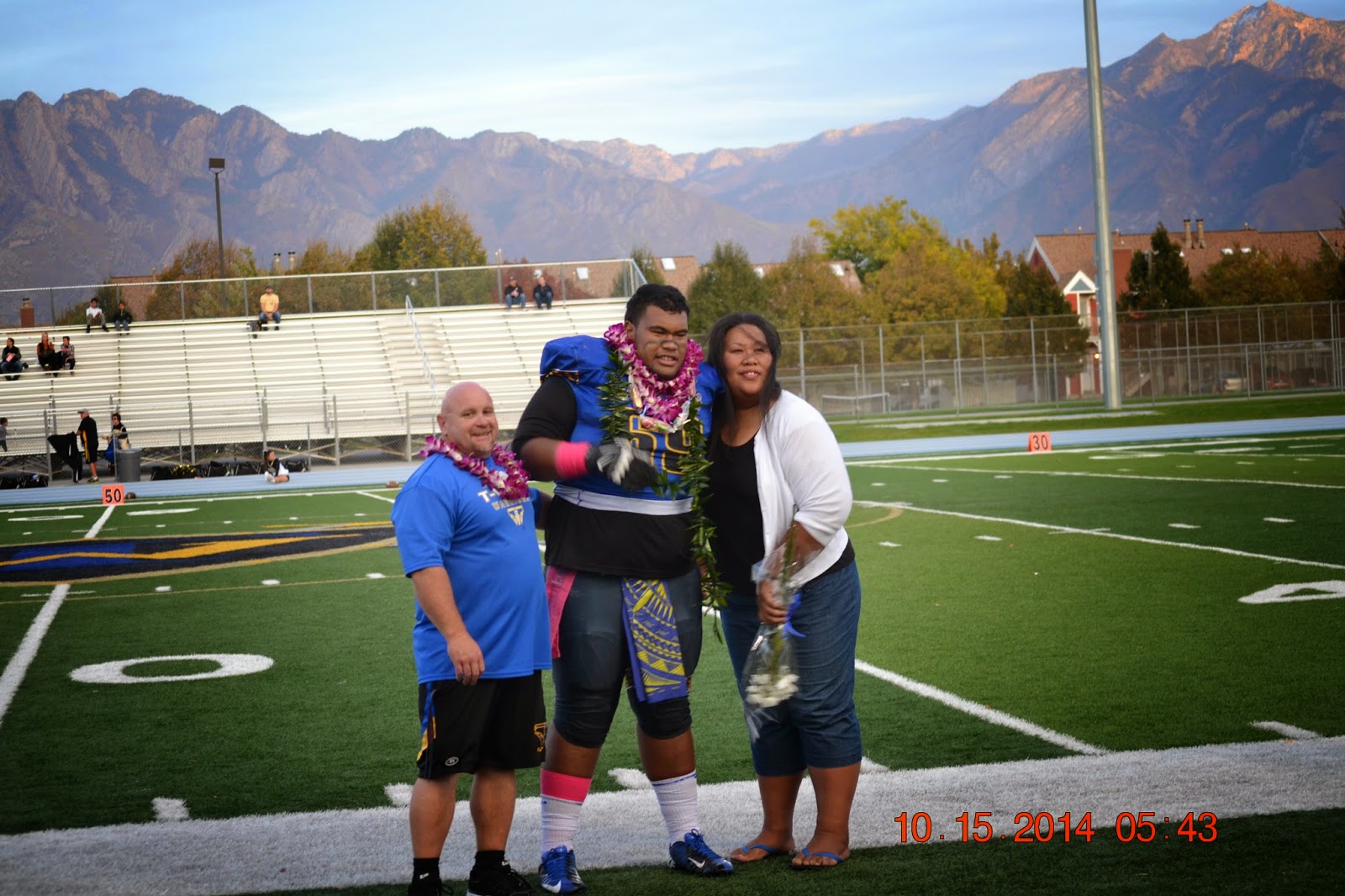 TAYLORSVILLE WARRIORS FOOTBALL: Senior Night Taylorsville High School