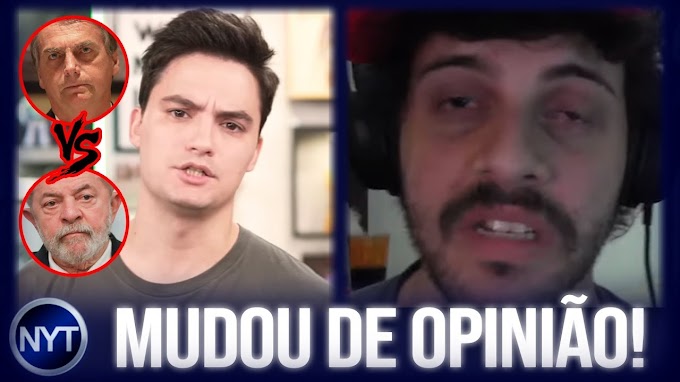 Felipe Neto mudou de opinião sobre Bolsonaro