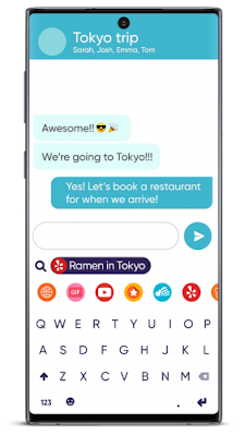 تحميل اسرع لوحة مفاتيح Fleksy النسخة الإحترافية PRO