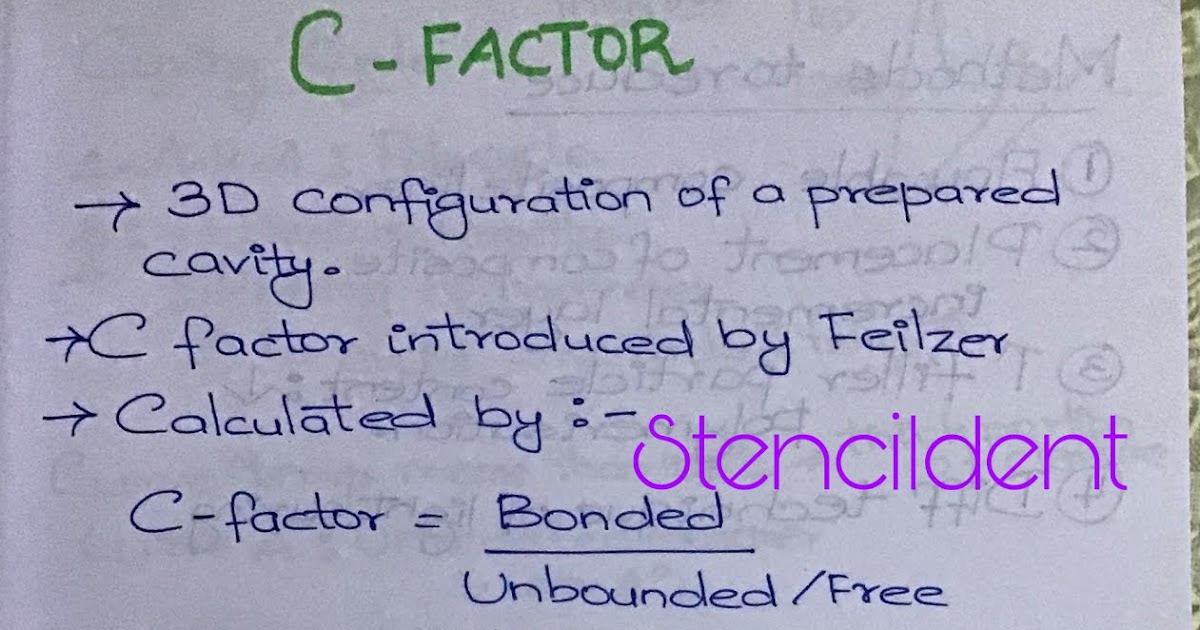 C FACTOR IN COMPOSITE