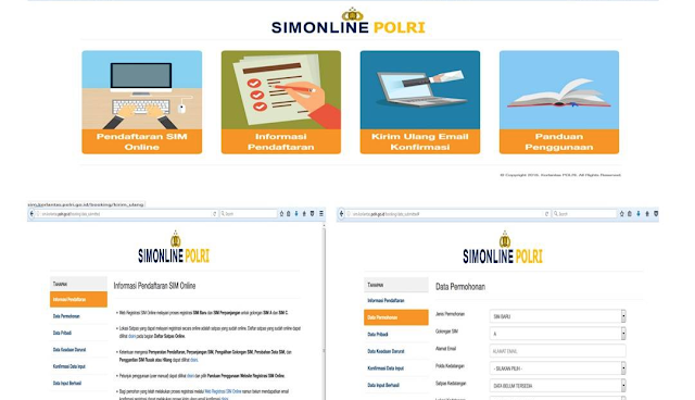 cara gampang buat sim online