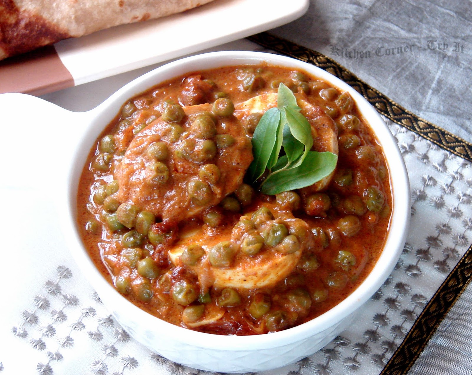 Green Peas Egg Curry Kerala Breakfast Recipe