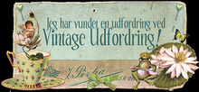 Jeg ble valgt til vinner hos vintage udfordring