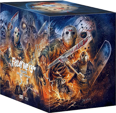 Friday The 13th Collection Deluxe Edition Bluray Box Art