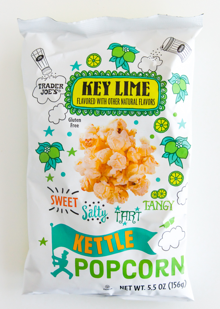 Sweet on Trader Joe's Key Lime Kettle Popcorn Bake at 350°