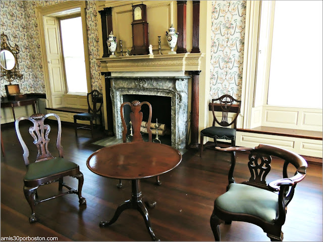 Salón de la Mansión de John Brown, Providence Salón de la Mansión de John Brown, Providence