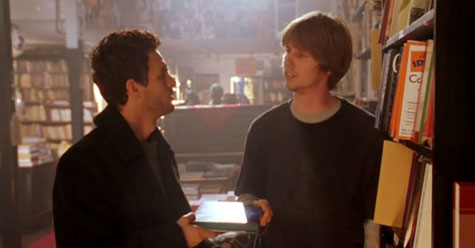 David Abbott (Mark Ruffalo) y Darryl (Jon Heder) en Ojalá fuera cierto - Cine de Escritor David Abbott (Mark Ruffalo) y Darryl (Jon Heder) en Ojalá fuera cierto - Cine de Escritor