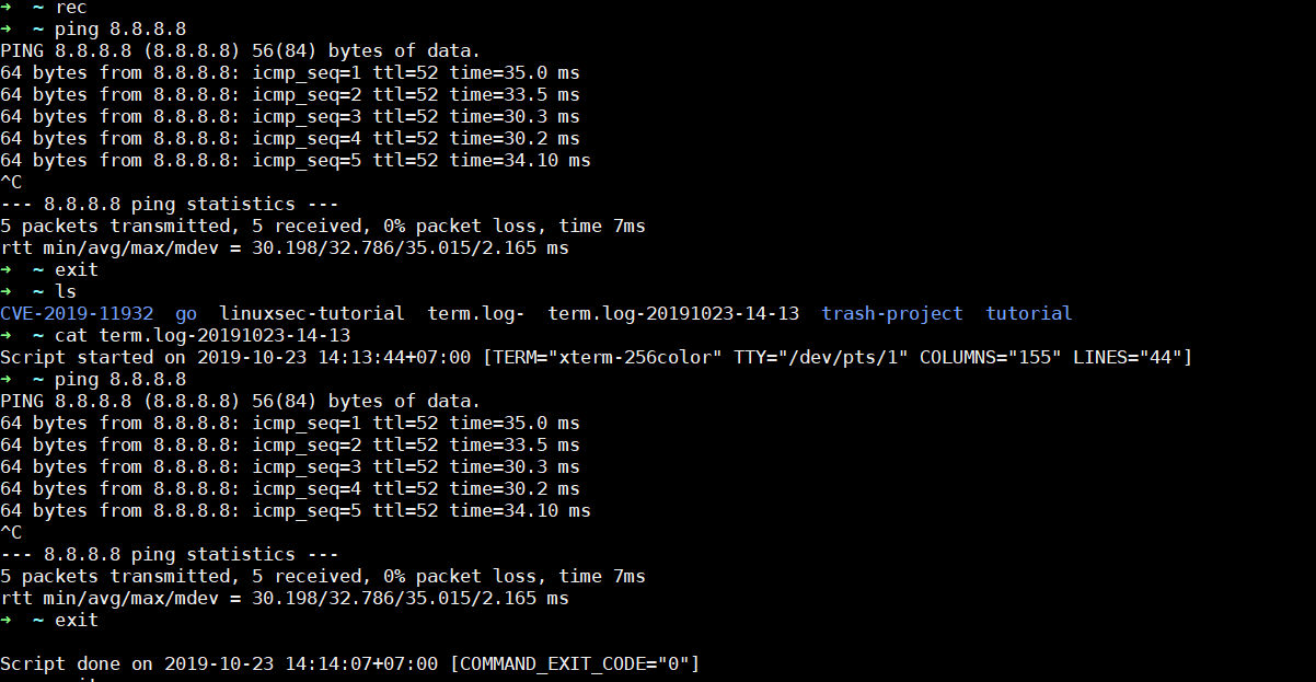 Cara Merekam Seluruh Ketikan di Terminal LinuxSec