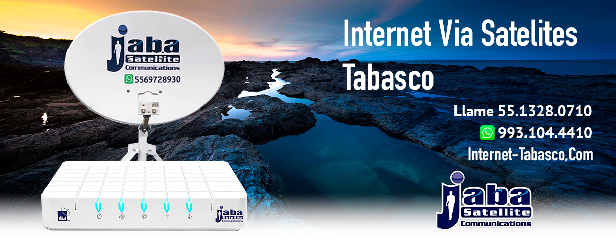 Tabasco Internet Via Satelites