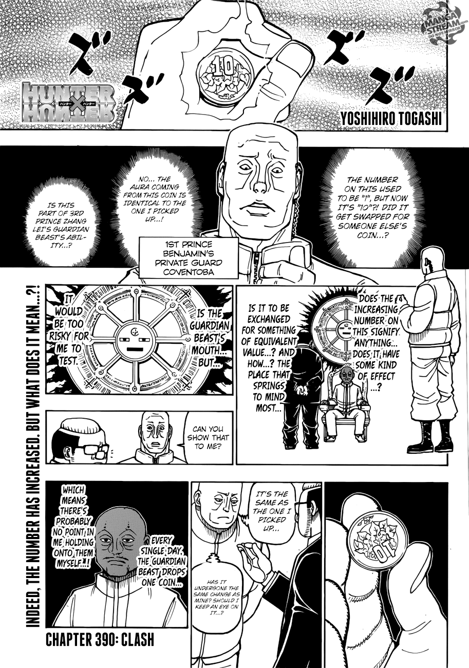 HunterXHunter- Ch. 390 - Clash HunterXHunter- Ch. 390 - Clash