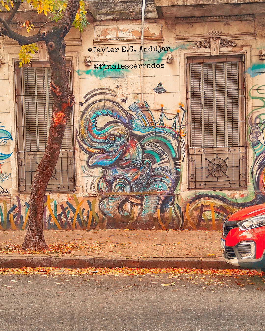 Grafiti en Almagro, Ciudad de Buenos Aires.