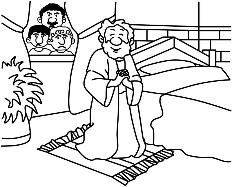Daniel 5 coloring pages