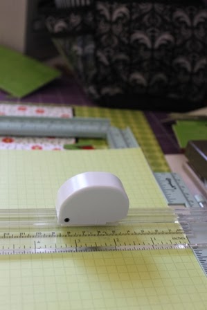 A Crafting Start: Using a paper trimmer