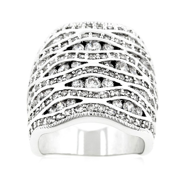 Latest Platinum Rings for Women