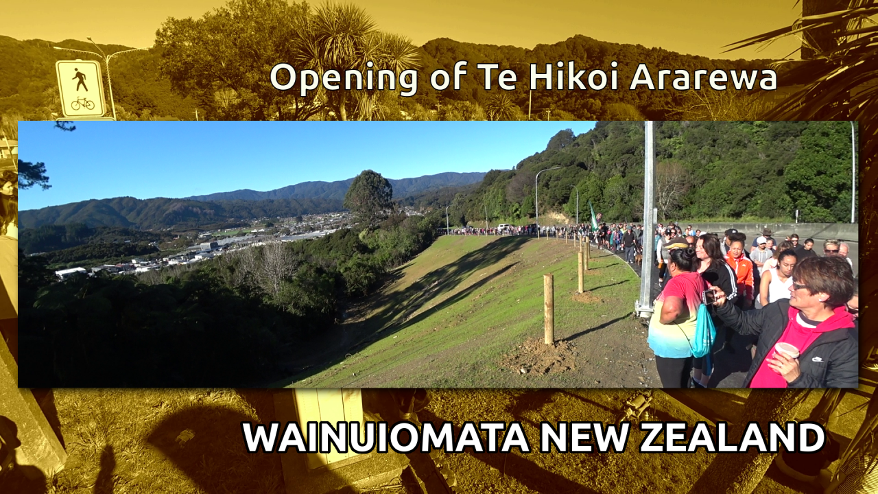 Phil's Online Presence Opening of Wainuiomata Hill Shared Path, New