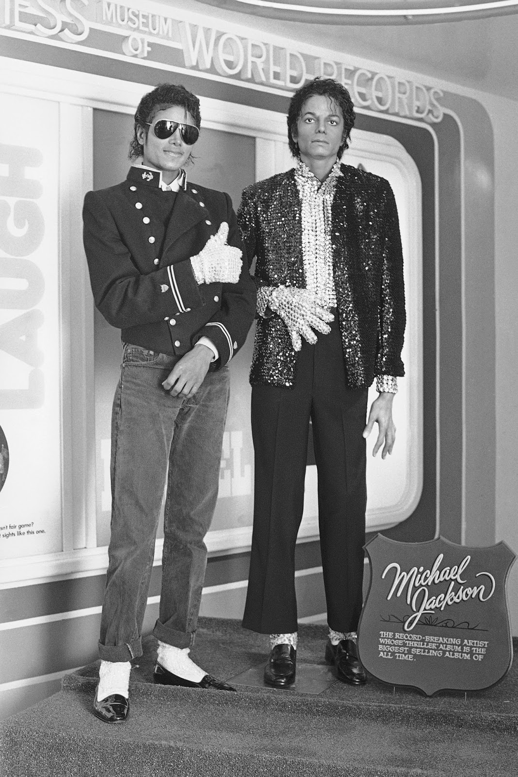 Michael Jackson At the Guinness Museum of World Records 1984