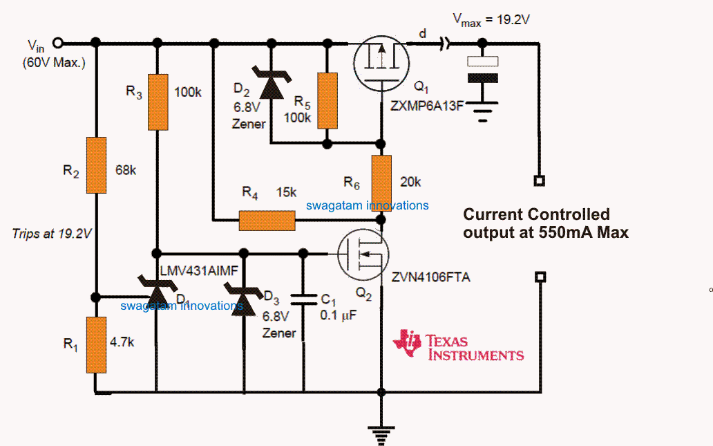 Over Voltage Protection Circuit for Automotive Load Dump