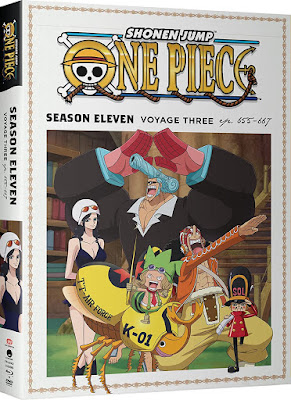 One Piece Season 11 Voyage 3 Bluray Dvd Combo