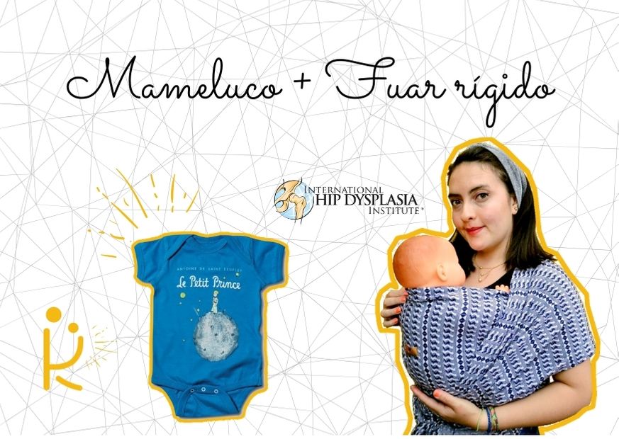 Fular rígido + protectores de lactancia