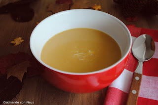 Sopa de calabaza y boniatos de Nigella Lawson Sopa de calabaza y boniatos de Nigella Lawson