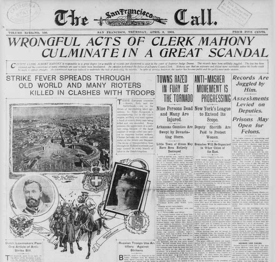 The turbulent Balkans and the Macedonian Question 1903