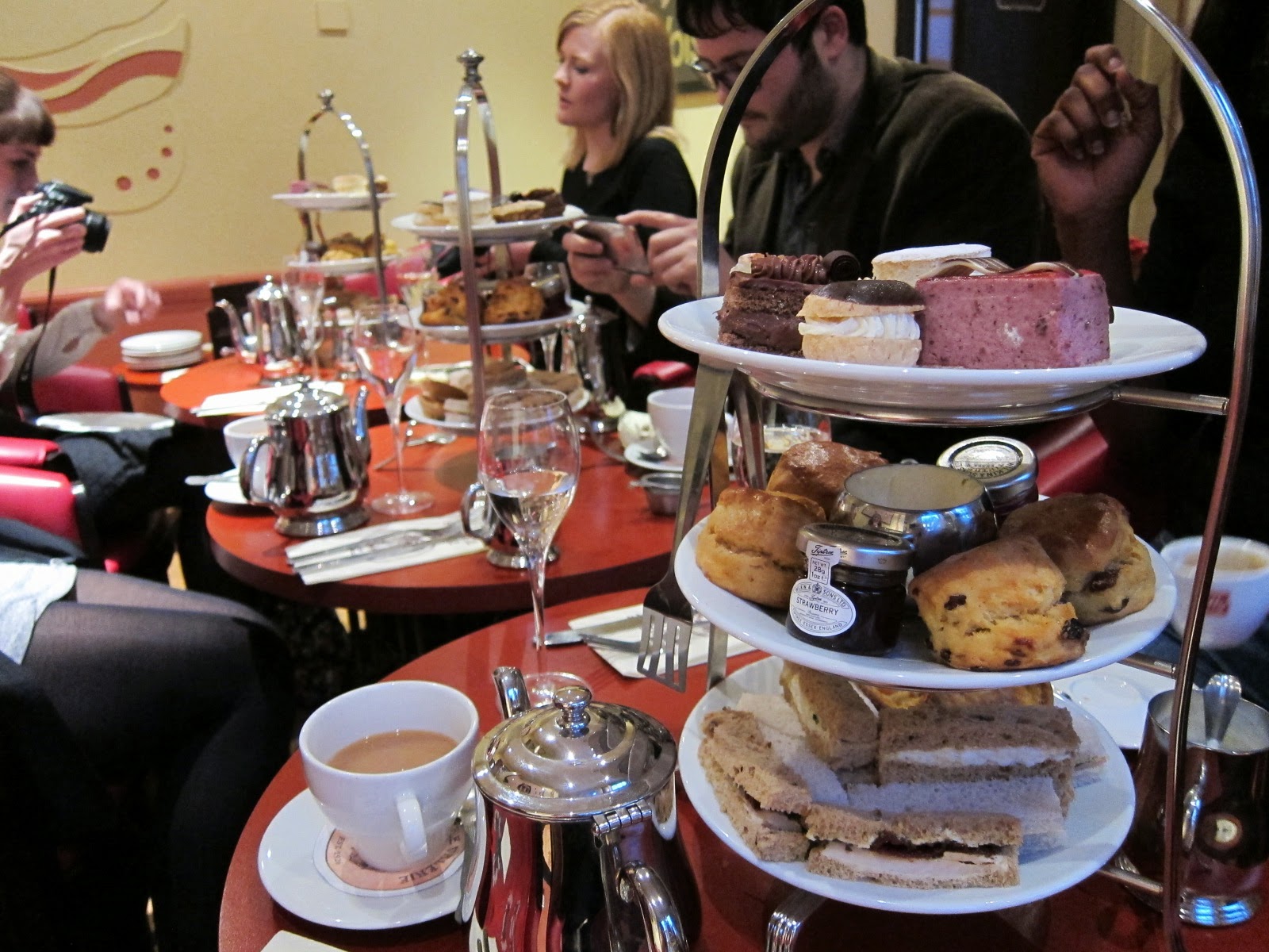 Afternoon Tea at Patisserie Valerie Soho, London / LUCY LOVES TO EAT