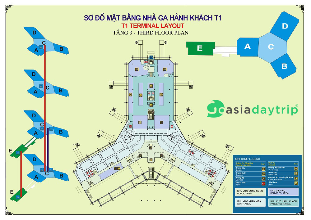 Hanoi International Airport (Noi Bai) Vietnam DOMESTIC