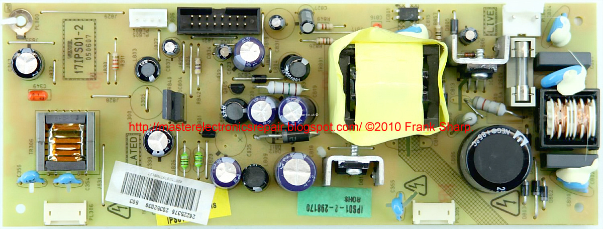 Master Electronics Repair !: REPAIR / SERVICING TV TOSHIBA 15V300PR