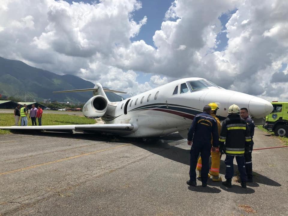 Avión Cessna Citation X de la Aviación Militar Venezolana