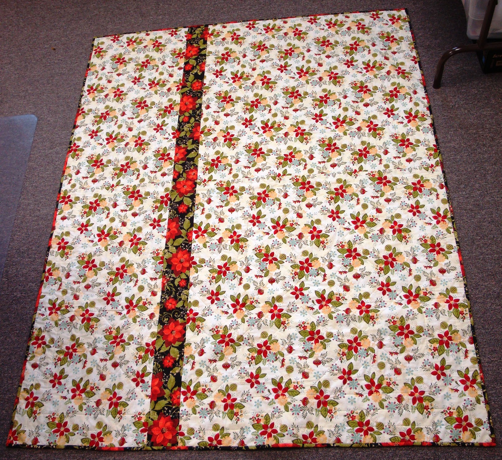 Classy Quilts Christmas Ribbons Finished!