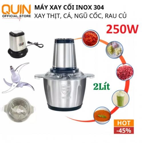 Máy Xay Thịt Inox 304 2 Lít 250w