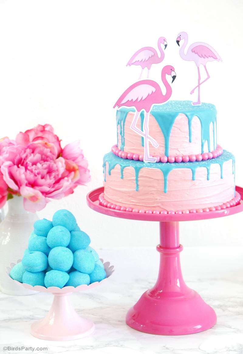 Flamingo Pool Party Ideas & Printables - Party Ideas | Party Printables