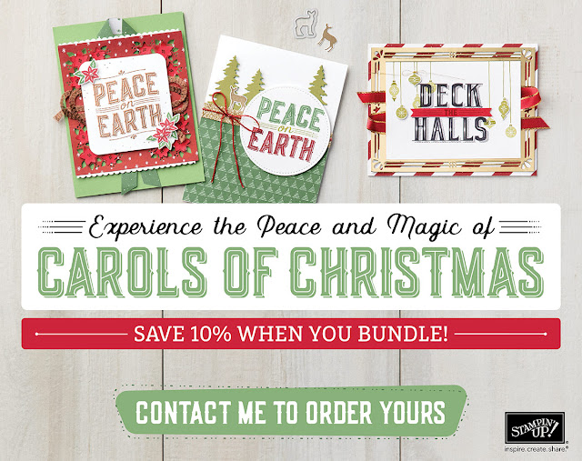 Order Stampin' Up! Carols of Christmas SU Stampinup Craft Products from Mitosu Crafts UK Online Shop