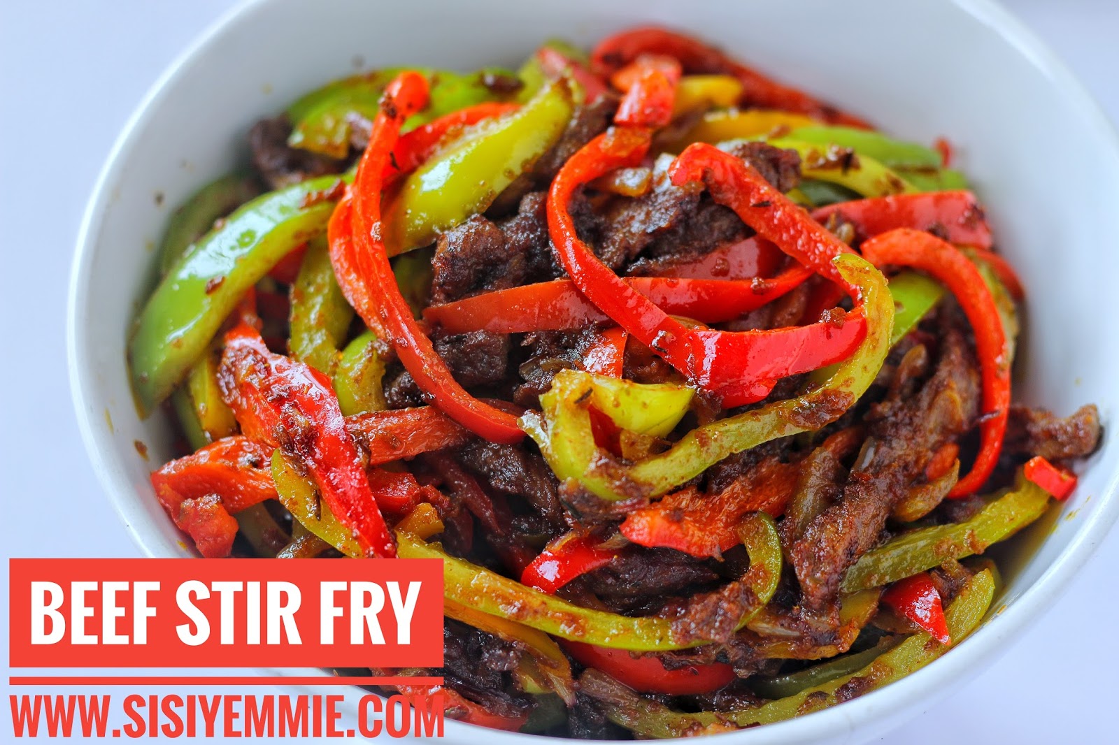 SPICY BEEF STIR FRY + GIVEAWAY! pic