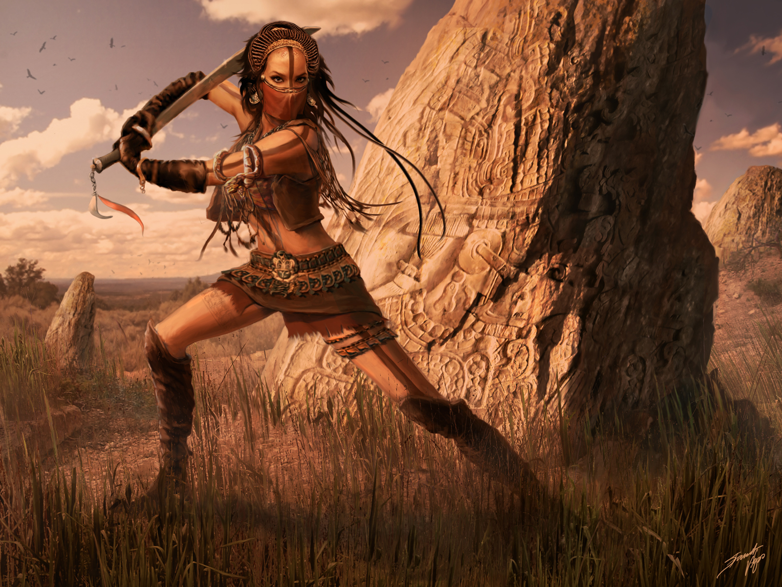 Agnes STAUDT: Concept art- Character art