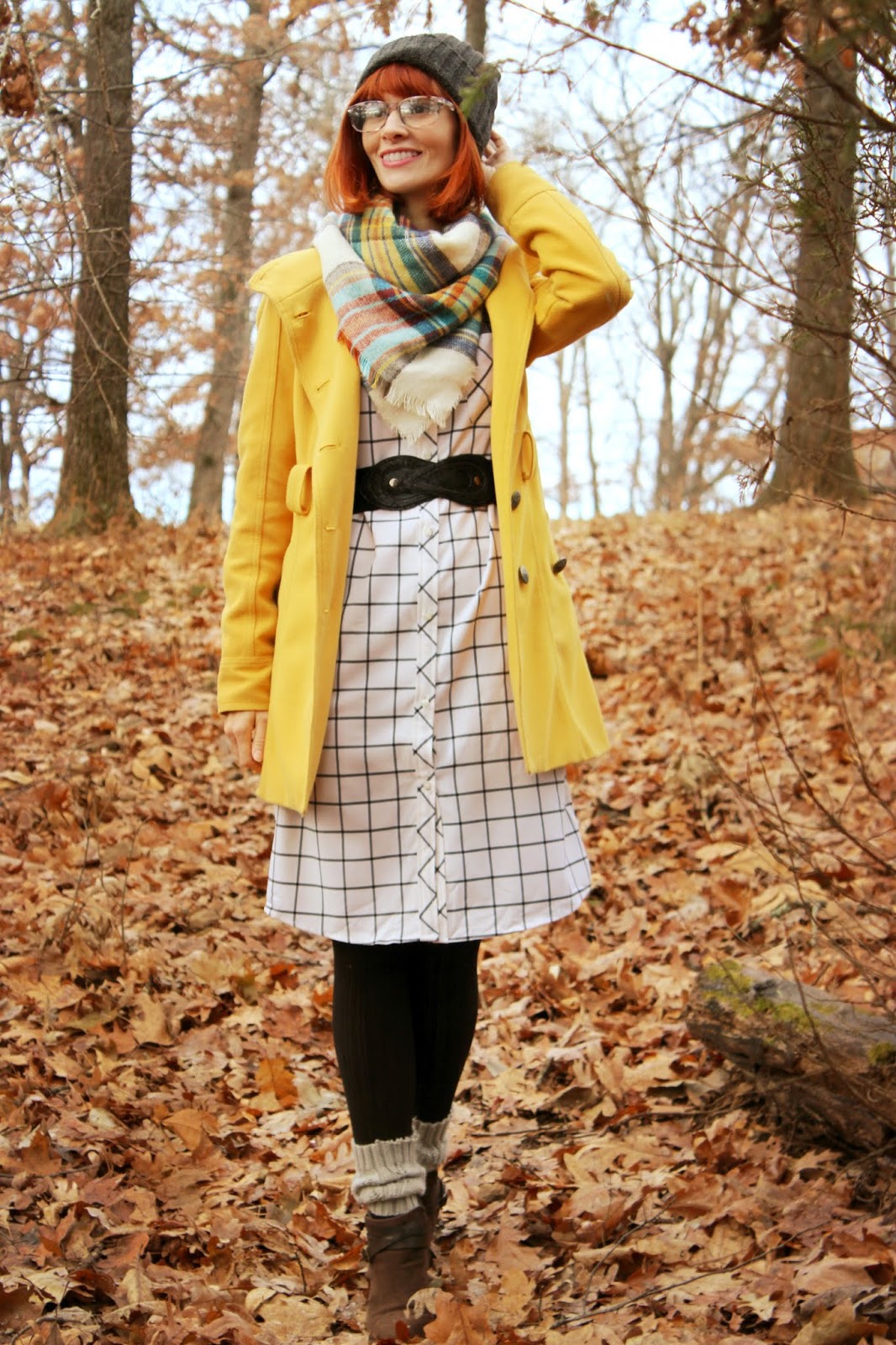 Hipster Granny Style Bleu Avenue