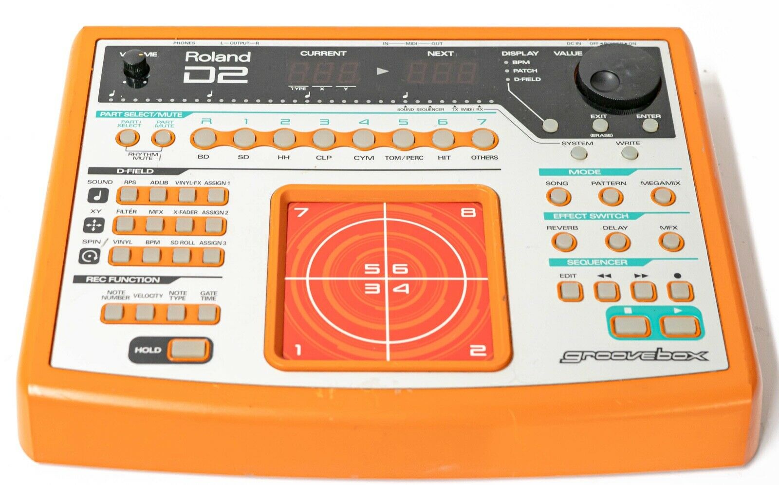 d2　ローランド　roland　groovebox　グルーヴボックス-