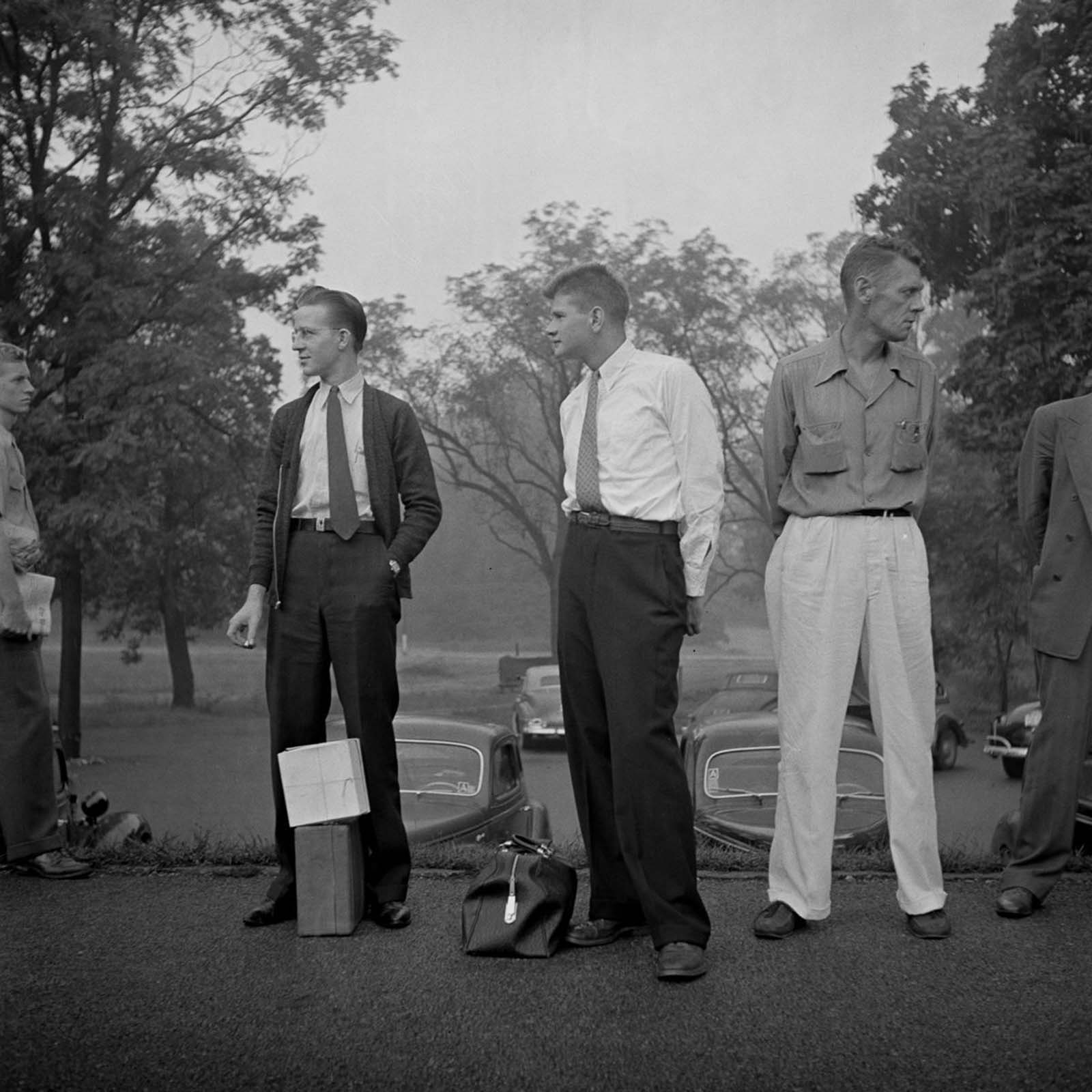 Training of new recruits photographs world war 2 George Camblair