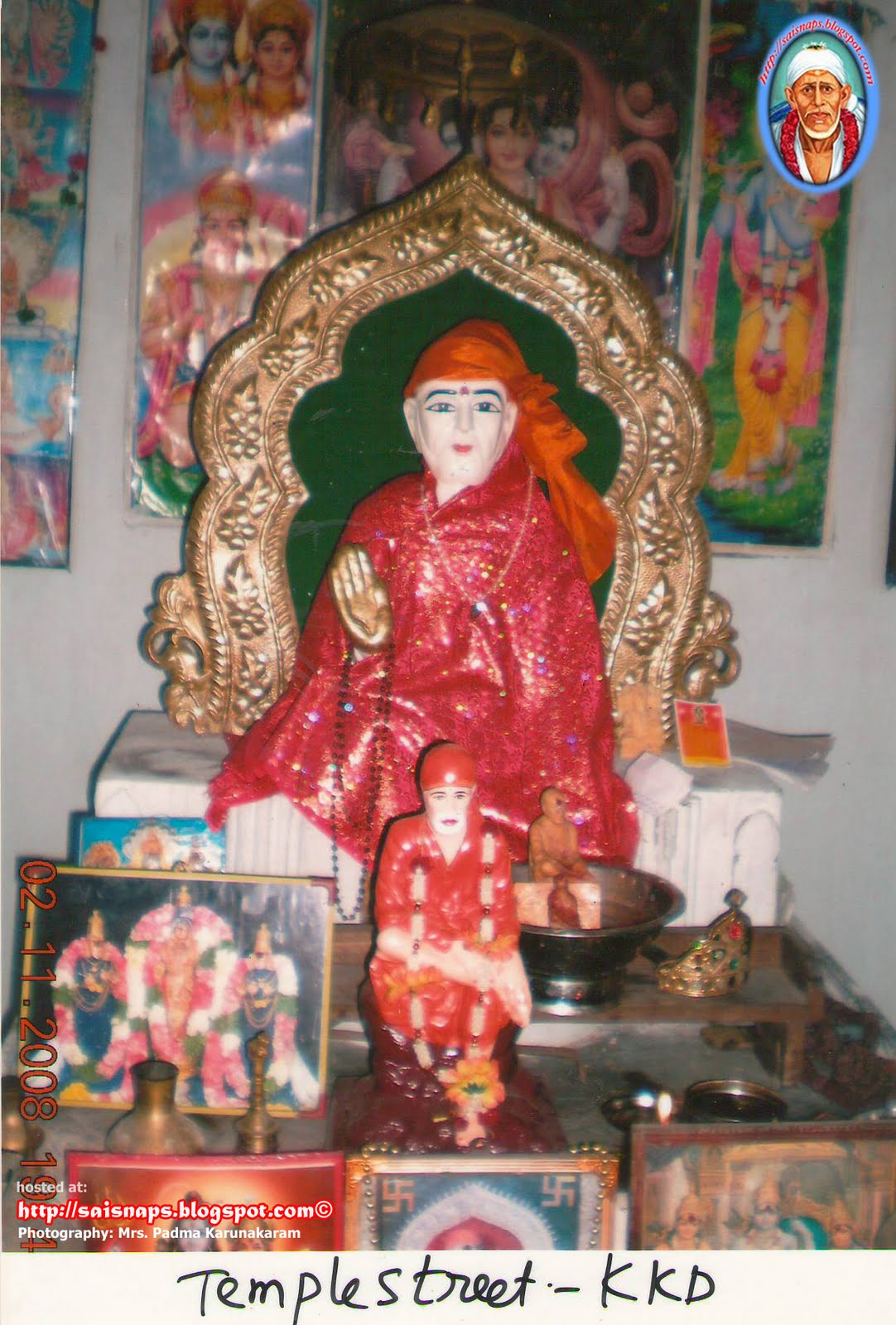 Sai Wallpaper Shirdi Sai Baba Gudi, Temple Street, Kakinada. Andhra