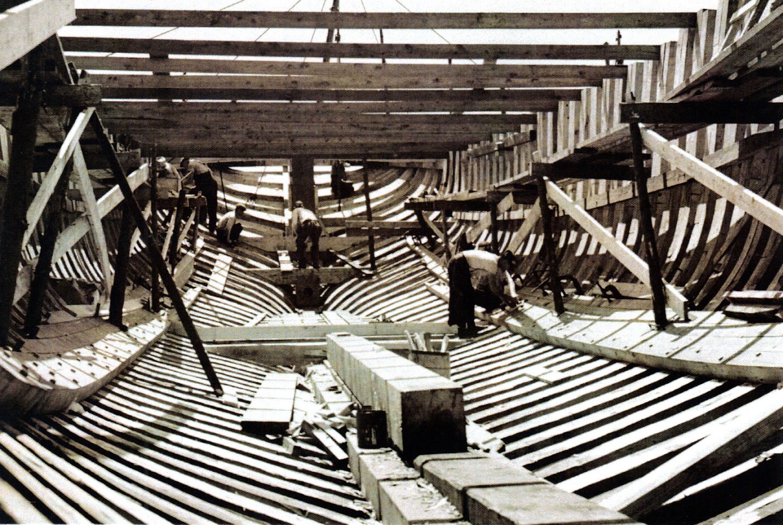 Progress is fine, but it's gone on for too long. Building Ships Frames