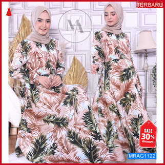 MRAG1122 SET WANITA BUSANA MUSLIM MAXI GAMIS ELEGANCY SYARI MEWAH ROK MAYUNG BARU 2021