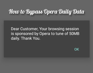 How to Bypass Opera Free 50MB Daily Data On Mtn And Airtel How to Bypass Opera Free 50MB Daily Data On Mtn And Airtel