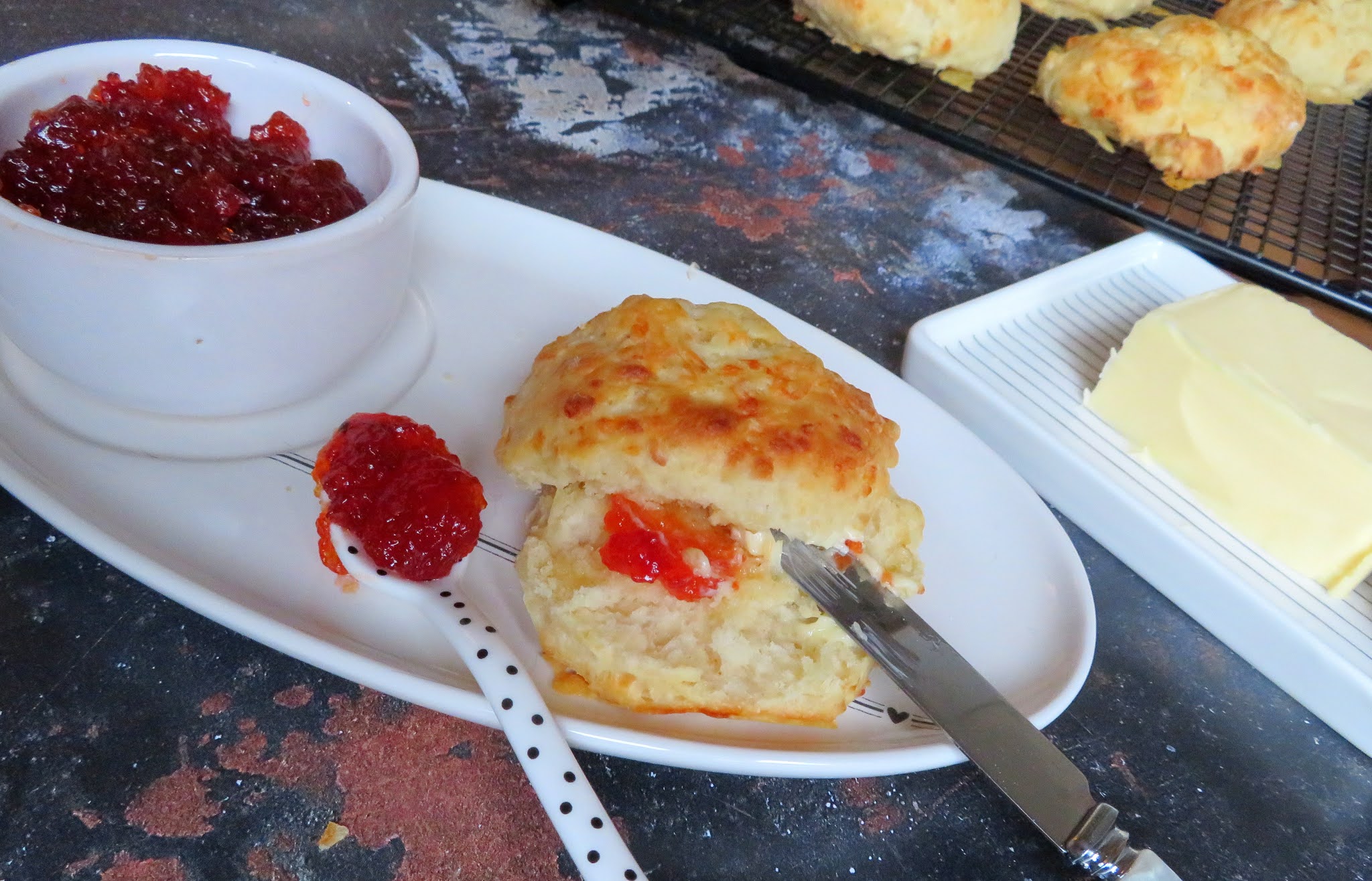 Mary Berry's Cheese Scones The English Kitchen
