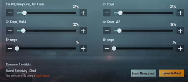 Lanjutan dari Settingan Sensitivitas ADS PUBG Mobile Lanjutan dari Settingan Sensitivitas ADS PUBG Mobile